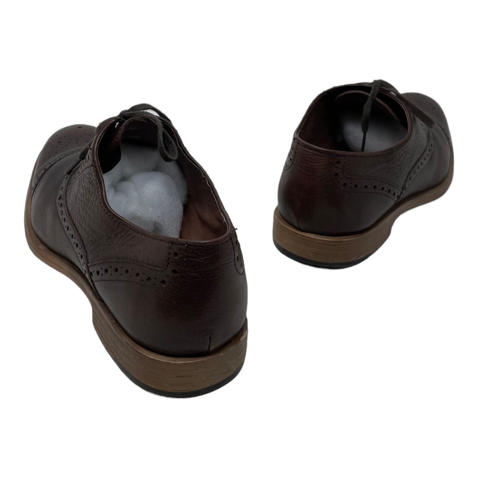 Aston Grey Aston Grey Brown Crocket Leather Oxfords men shoes Size 8 Size US 8 / EU 41 - 7 Thumbnail