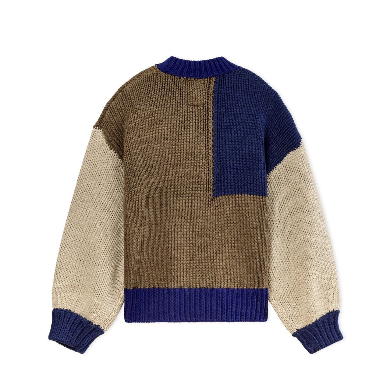 KidSuper KidSuper Heavy Gauge Girl in Stripes Sweater Blue Size US M / EU 48-50 / 2 - 5 Thumbnail