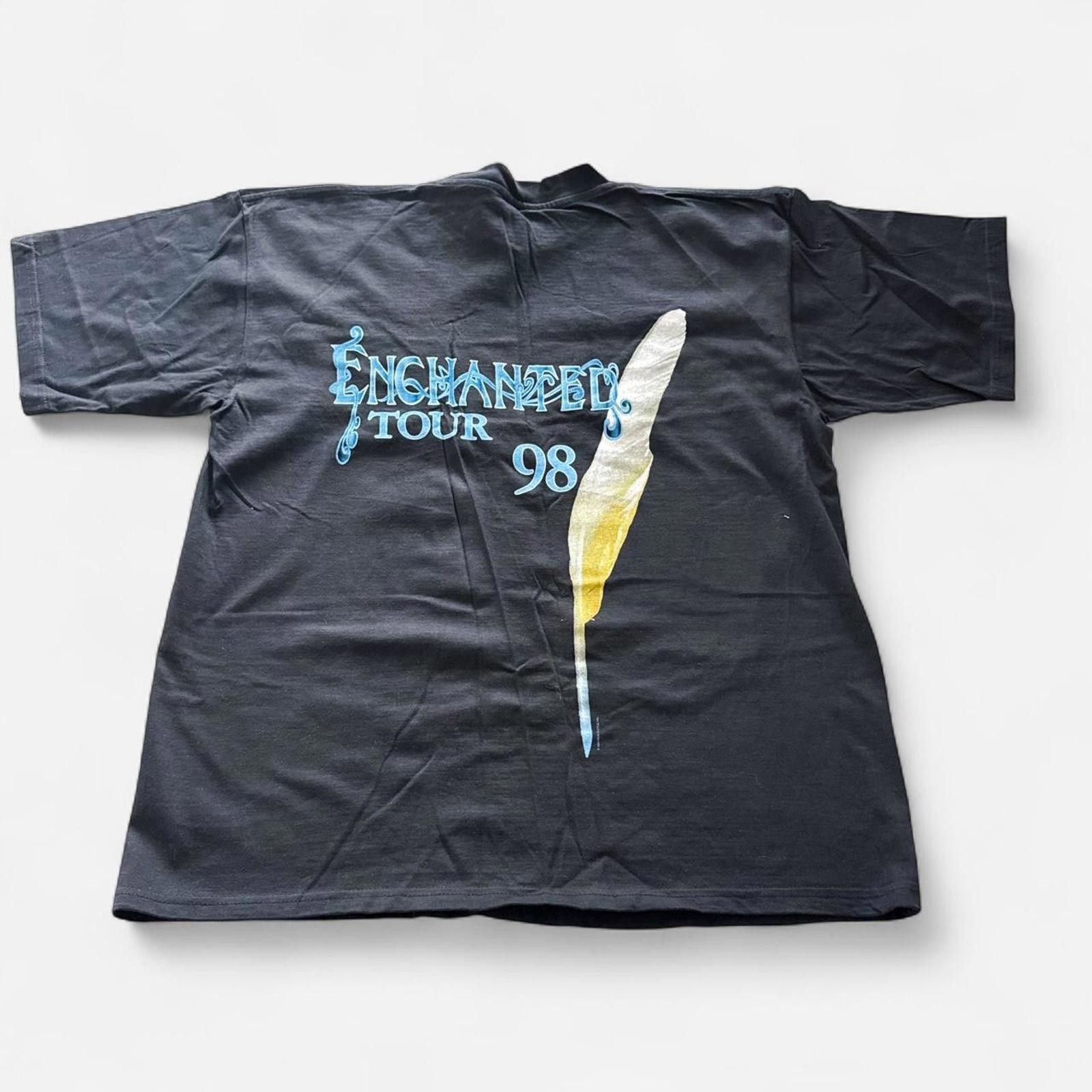 Other Vintage 1998 Stevie Nicks Enchanted Tour Black Shirt Size US L / EU 52-54 / 3 - 4 Thumbnail