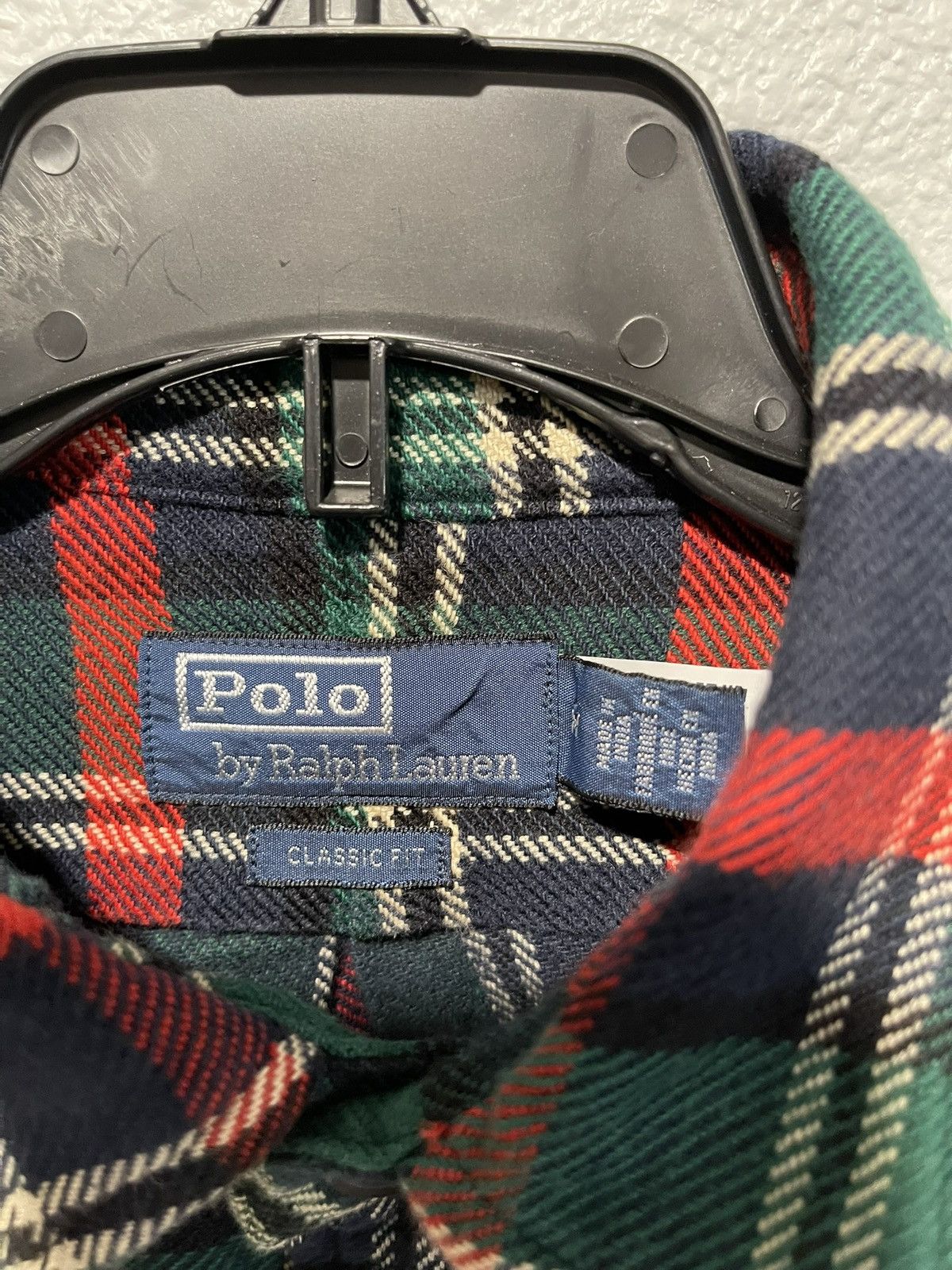 Polo Ralph Lauren Polo Ralph Lauren Green Plaid Flannel Classic Fit Men’s M Size US M / EU 48-50 / 2 - 3 Thumbnail