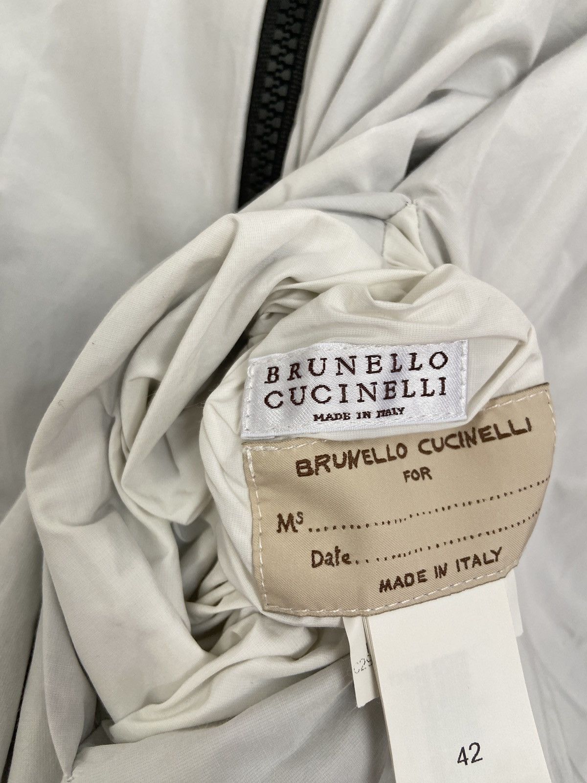 Brunello Cucinelli Brunello Cucinelli 2Tone Reversible Hood Jacket Size M / US 6-8 / IT 42-44 - 5 Thumbnail