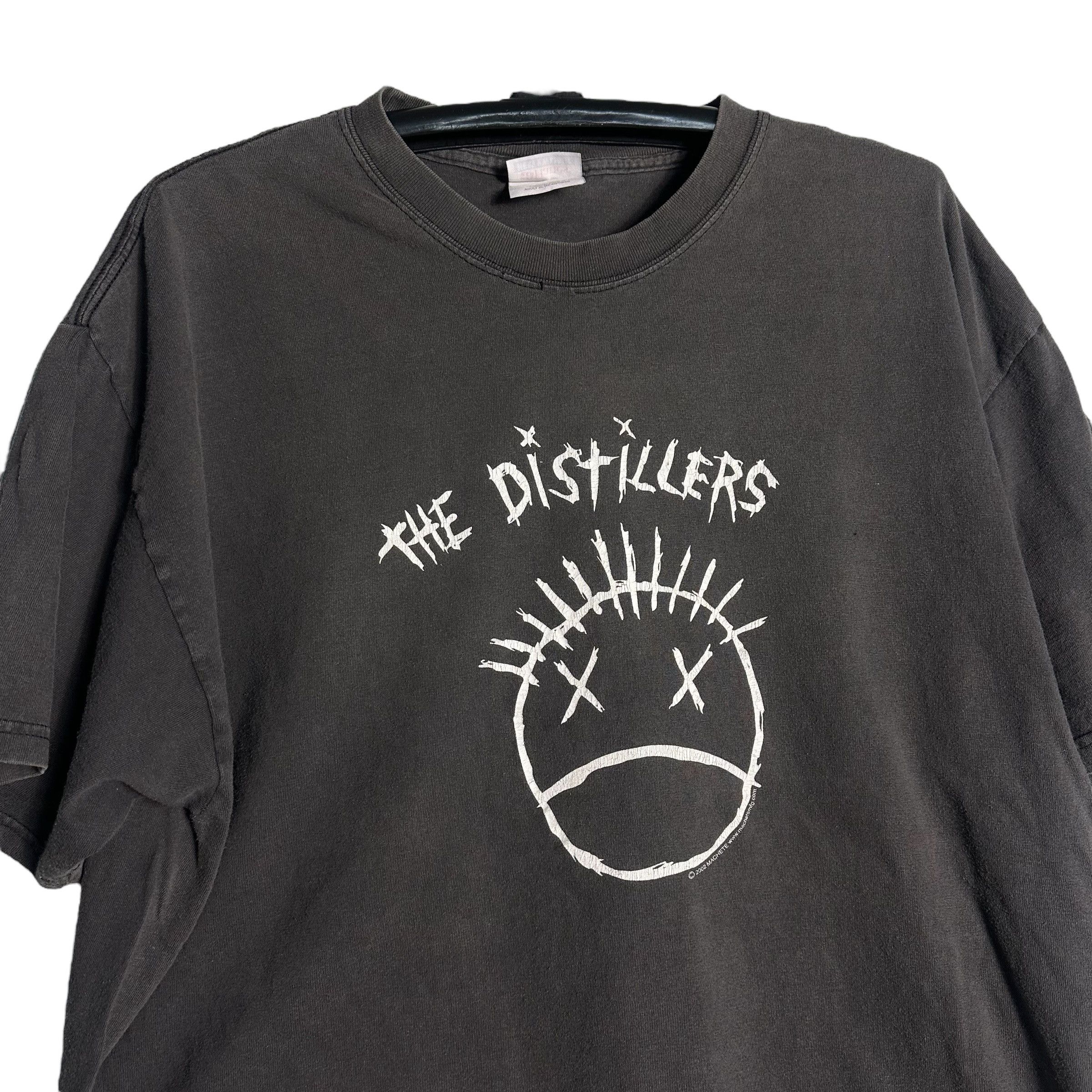 Band Tees × Vintage 🔥RARE🔥Vintage The Distillers 2002 Punk Band T-Shirt Size US XL / EU 56 / 4 - 2 Thumbnail