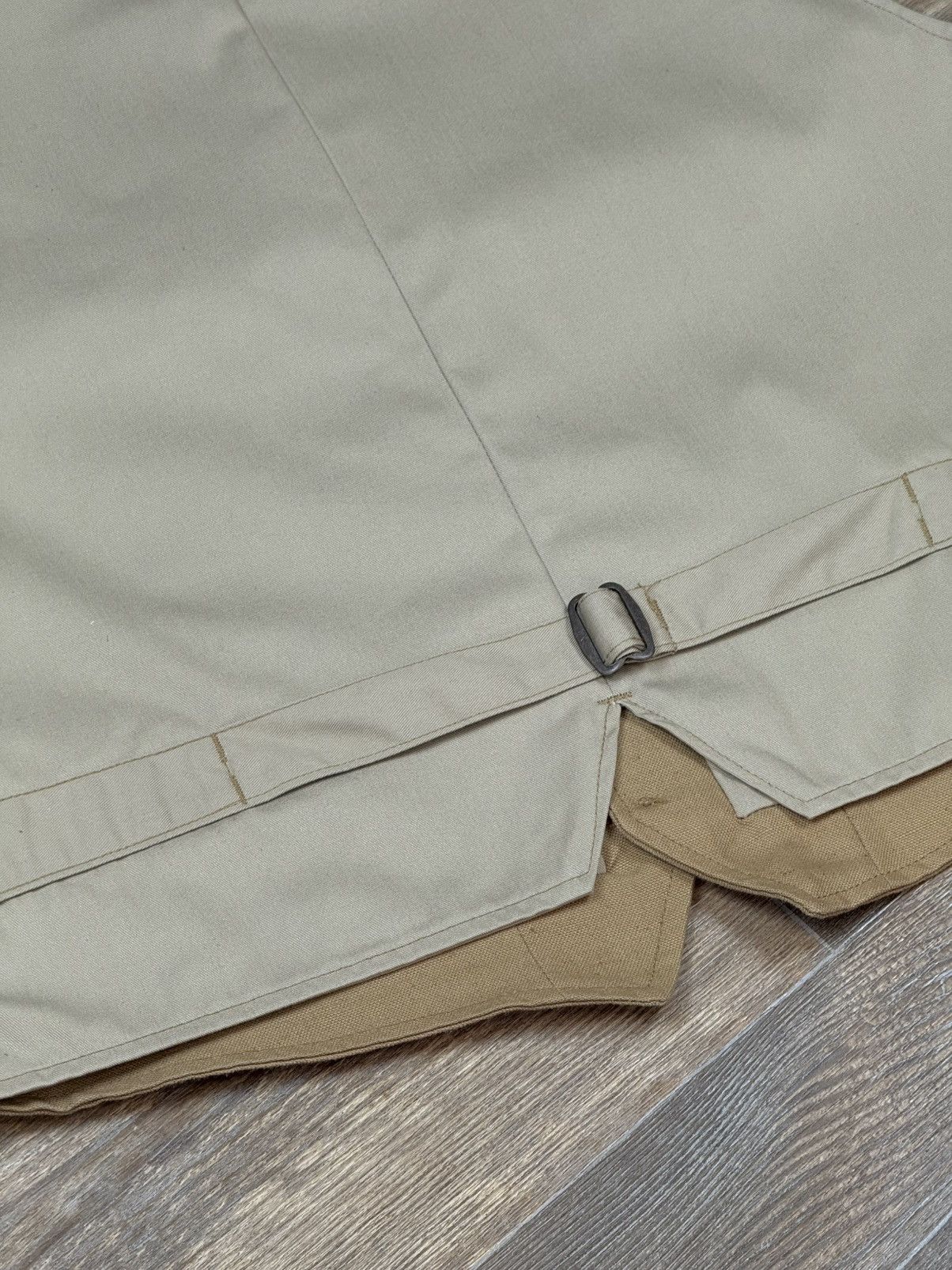 Le Laboureur × Vintage Vintage Le Laboureur Cotton Linen Button Up Work Belted Vest Size US L / EU 52-54 / 3 - 10 Thumbnail