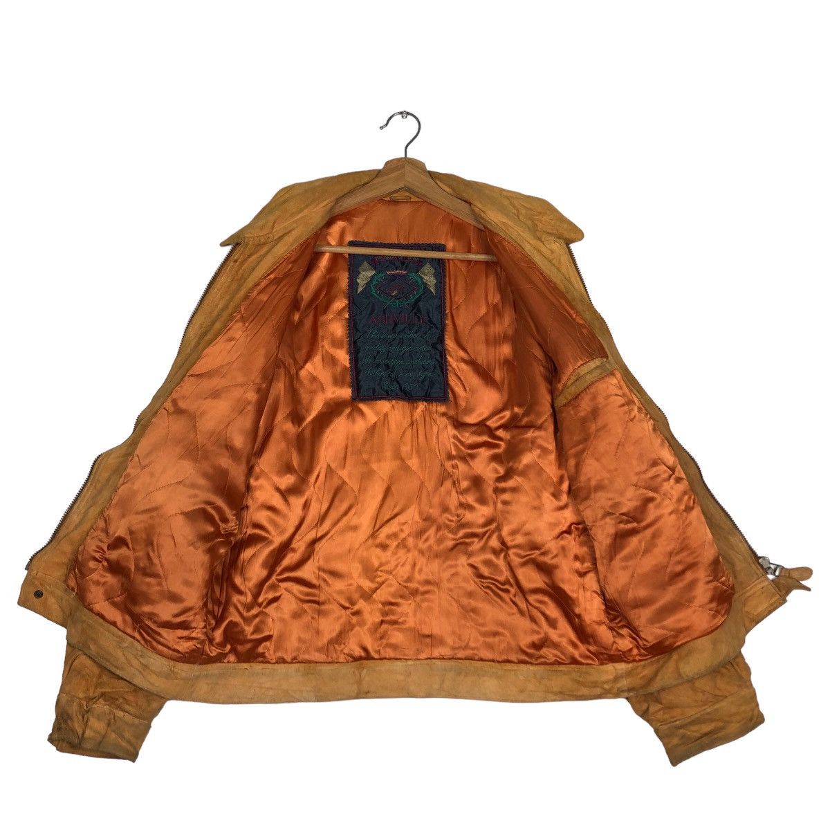 Vintage 🔥Vtg Biker Leather Jacket Ashville Inspire CP Company Size US L / EU 52-54 / 3 - 11 Thumbnail