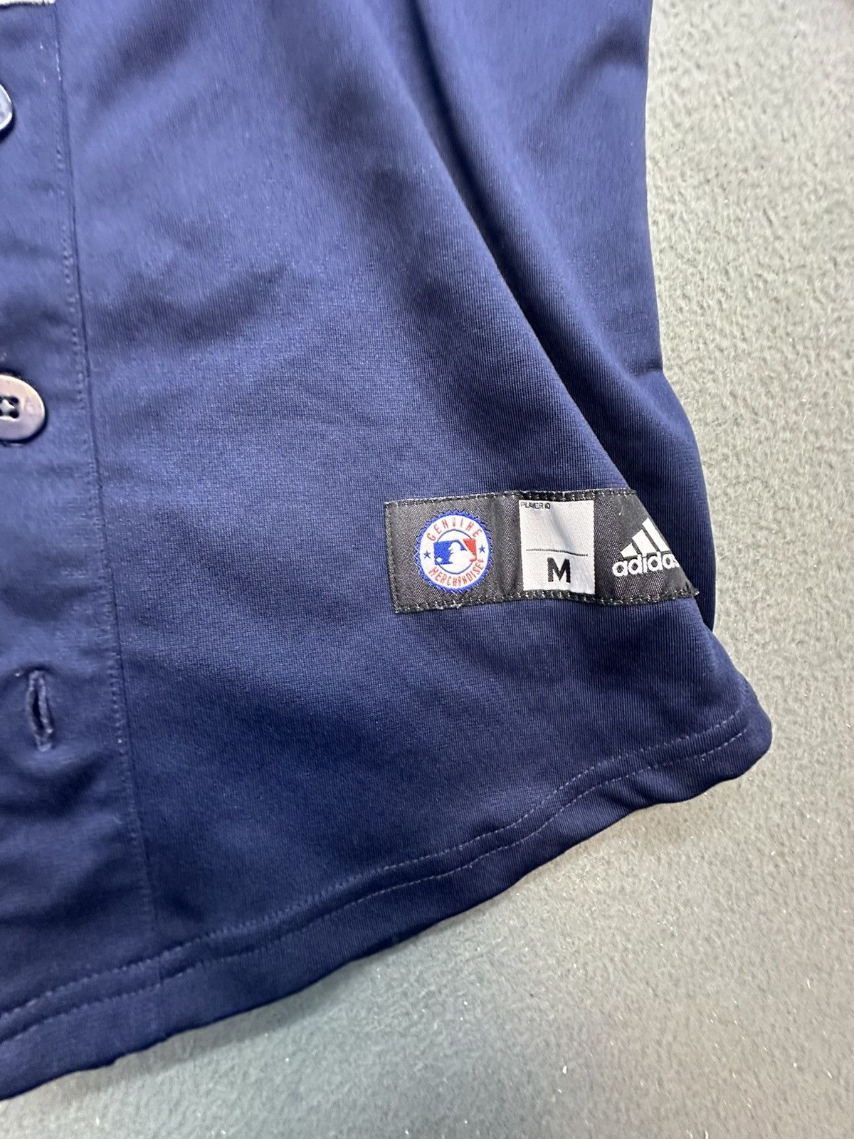 Adidas Adidas Yankees jersey Jeter #2 button-up M very good Size US M / EU 48-50 / 2 - 6 Thumbnail