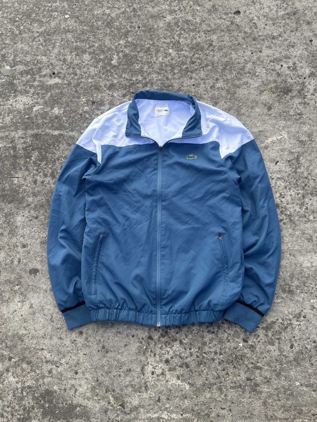 Lacoste Vintage Lacoste Sport Nylon Track Suits Streetwear Drill S Size US S / EU 44-46 / 1 - 3 Thumbnail