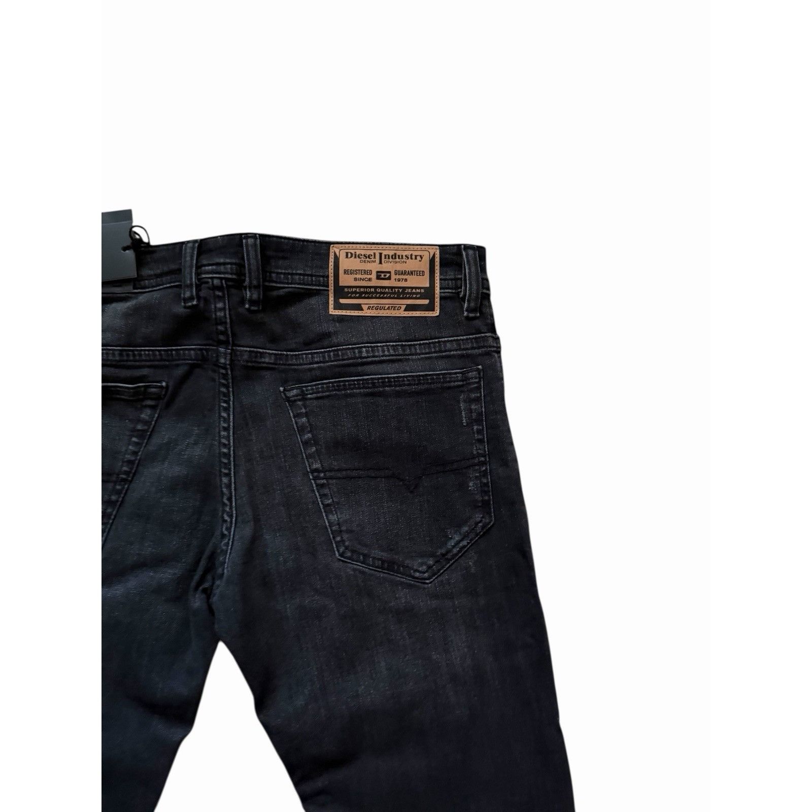 Diesel Diesel Mens Thommer Slim Fit Jeans RB073 Black Size 32/32 Size US 32 / EU 48 - 7 Thumbnail