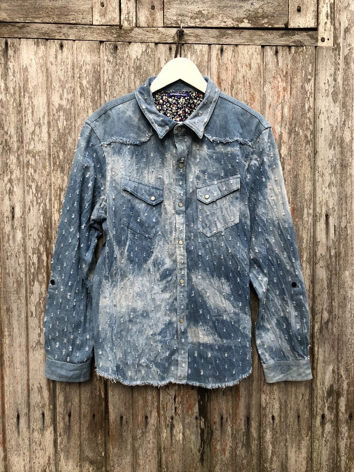 14th Addiction × Semantic Design Semantic design denim acid wash 