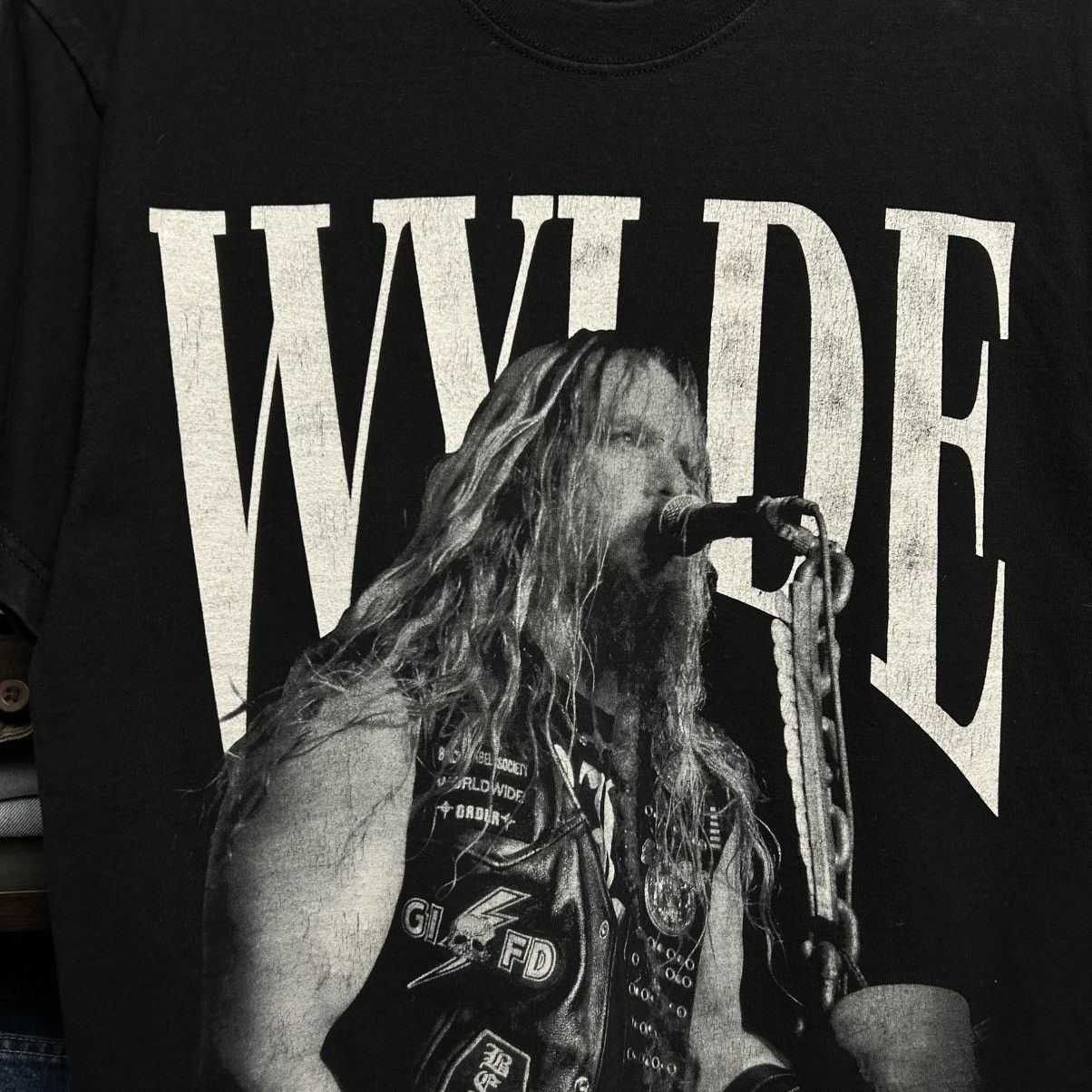 Band Tees Vintage Zakk Wylde Big Graphic Logo Rock band 2000’s tee Size US M / EU 48-50 / 2 - 2 Thumbnail