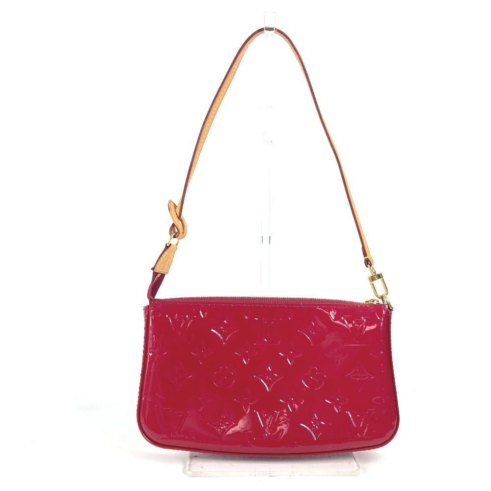 Louis Vuitton Louis Vuitton M91574 Monogram Vernis Pochette Metis Accessoire 2 Way Bag Handbag Shawl Shoulder Women Roseandian Pink Size ONE SIZE - 1 Thumbnail