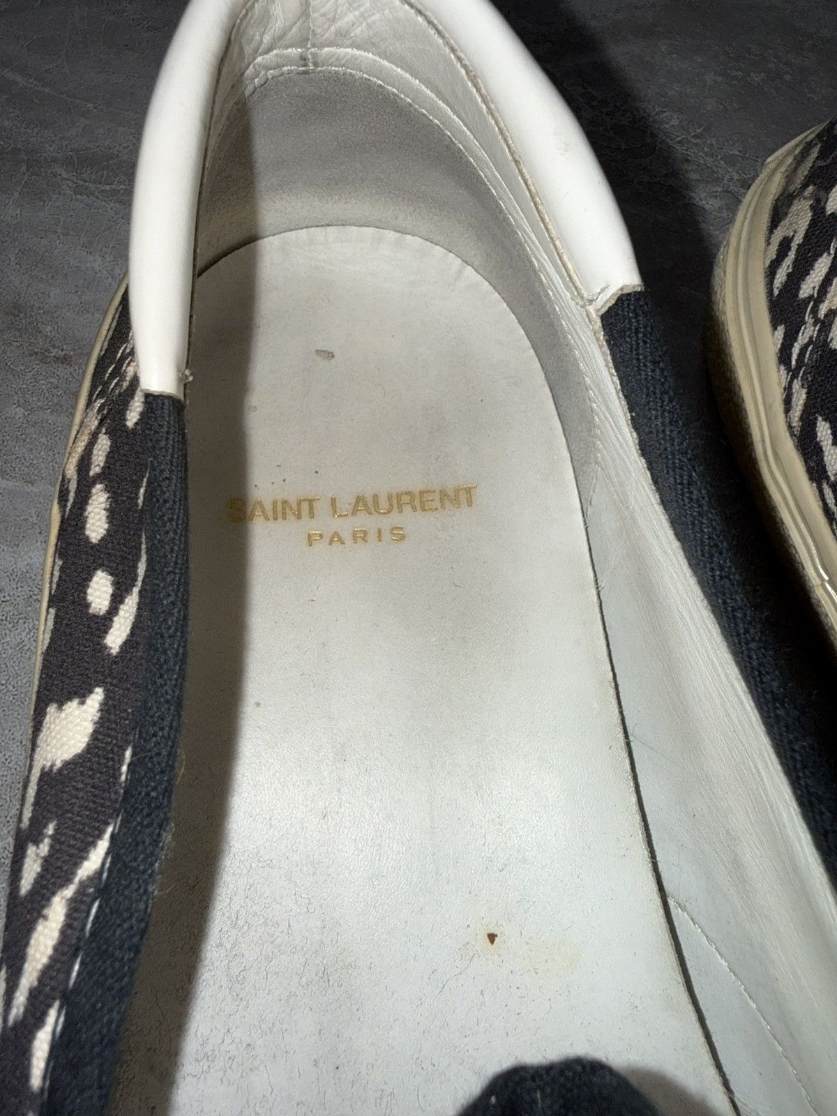 Saint Laurent Paris Saint Laurent Baby Cat Slip ons Size US 11 / EU 44 - 3 Thumbnail