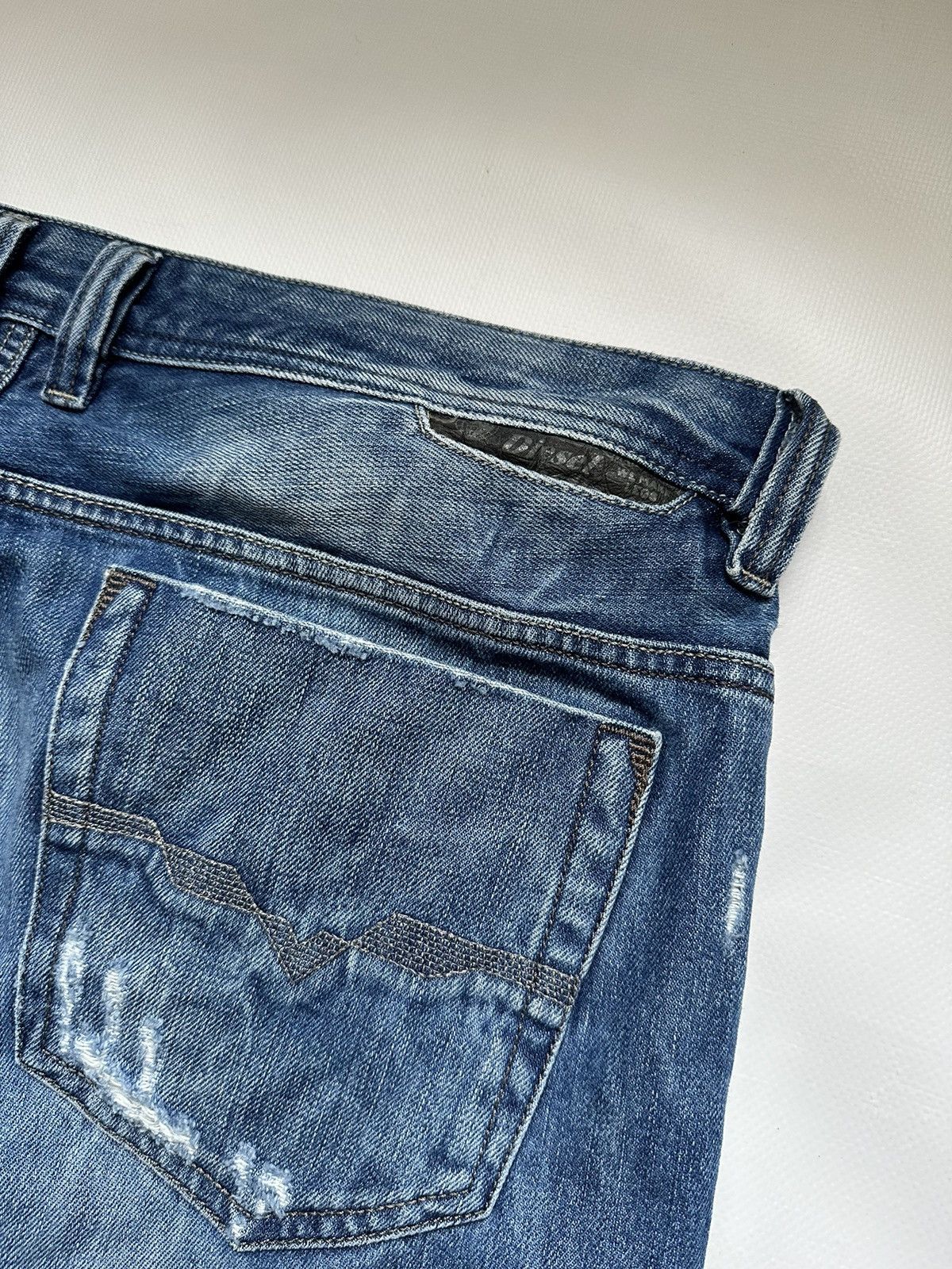 Diesel Y2K Distressed Diesel Jeans Baggy Size US 36 / EU 52 - 12 Thumbnail