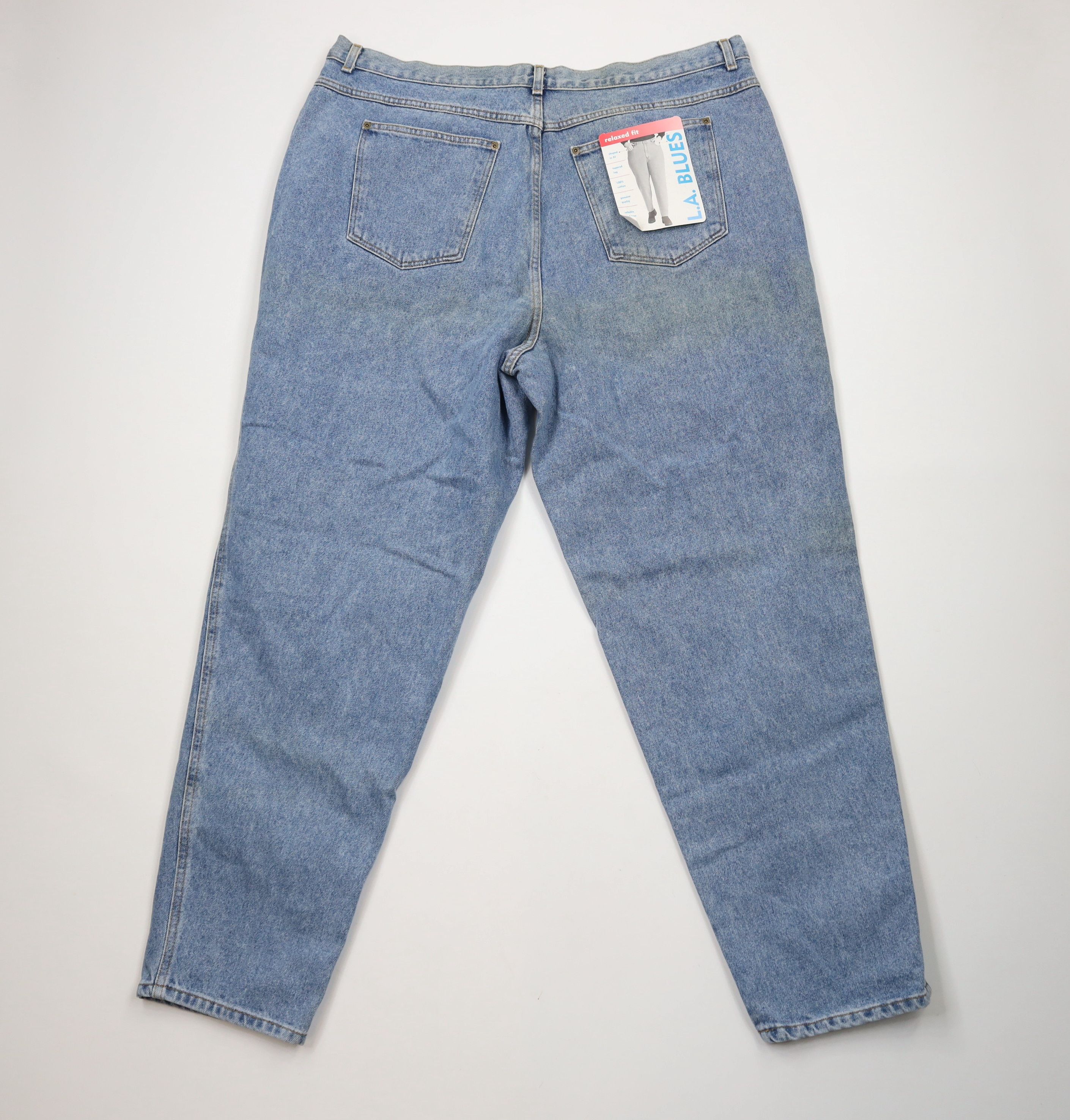 Vintage Deadstock Vintage 90s Streetwear Tapered Leg Denim Jeans Size 24" / US 00 / IT 34 - 11 Thumbnail