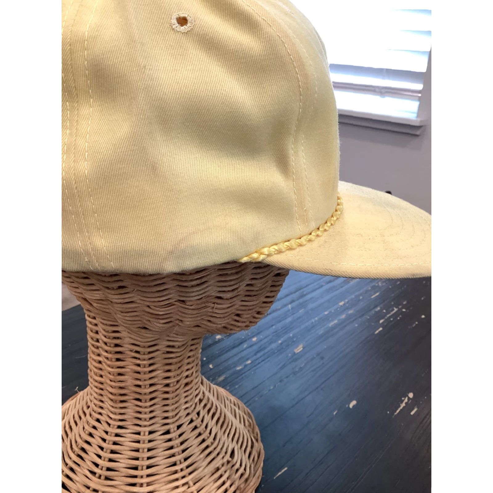 New Era Vintage Valley CC Golf New Era Wht Tag Cap Derby Cap Rope Country Club Golfing Size ONE SIZE - 5 Thumbnail