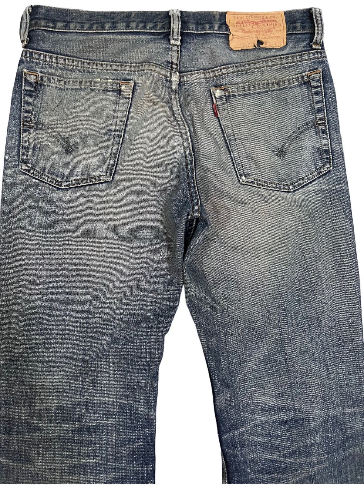 Levi's Vintage Levis Flare 517 MudWash Distressed Style Denim Size US 31 - 6 Thumbnail