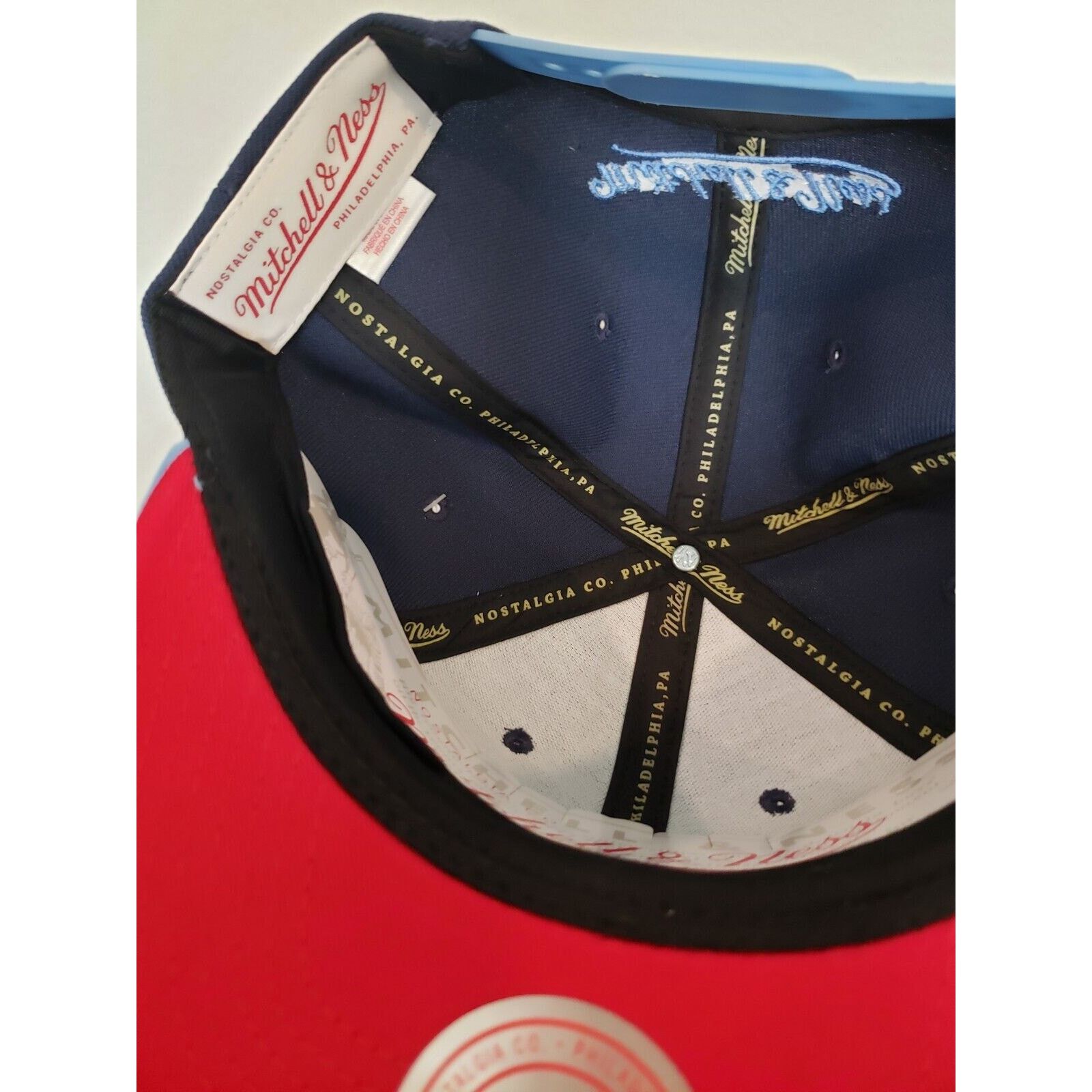 Mitchell & Ness Dallas Mavericks Hat Reload 3 Snapback Blue Mitchell & Ness Size ONE SIZE - 6 Thumbnail