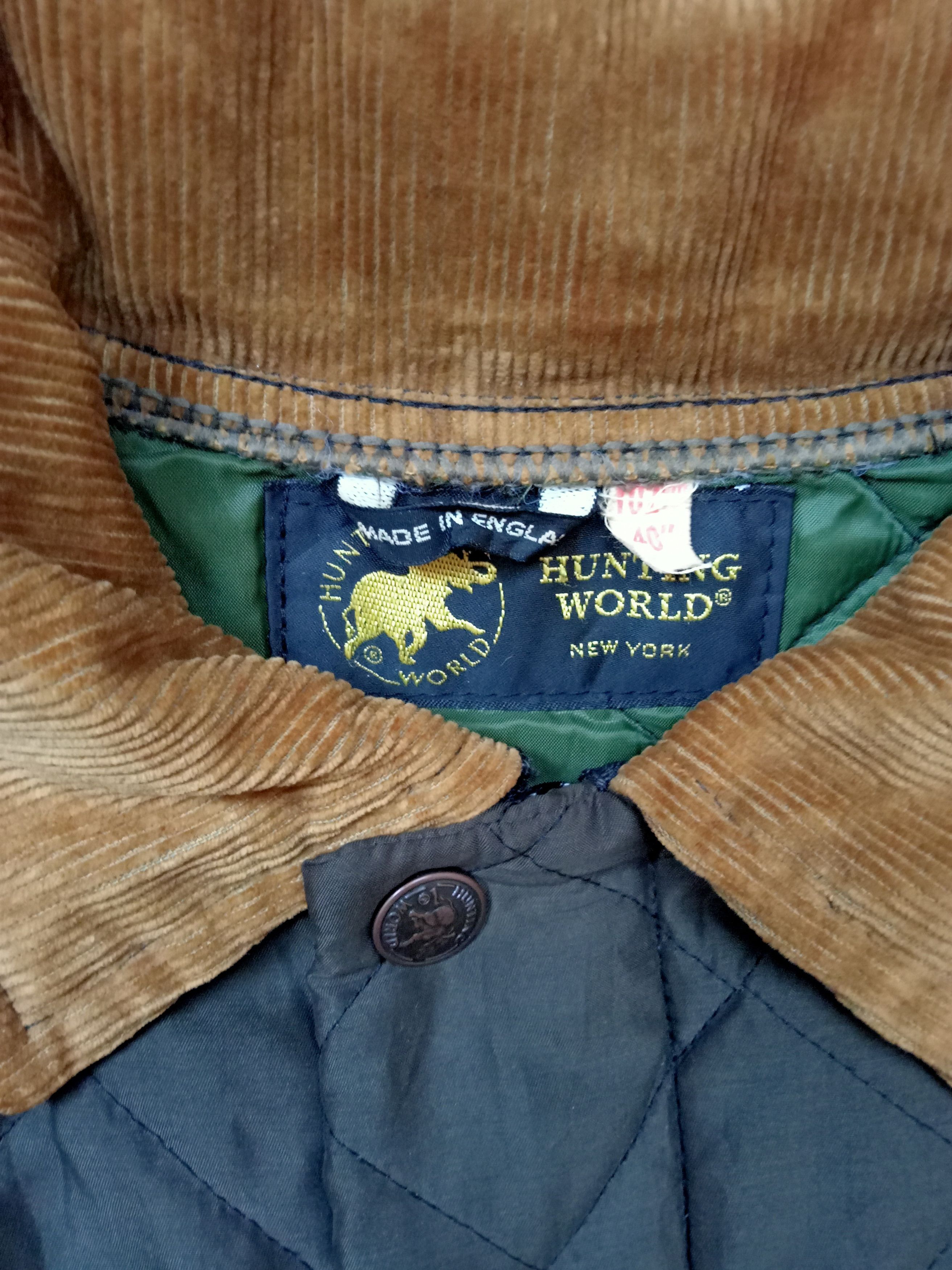Japanese Brand Hunting World New York Quilted Jacket Made In England Size US XXS / EU 40 - 4 Thumbnail