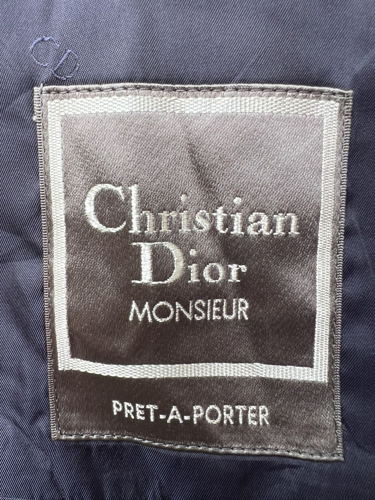 vintage Christian Dior Monsieur blazer jacket.
