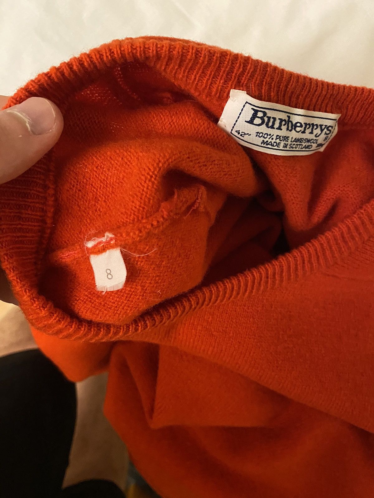 Burberry Burberry Golf vintage sweater (S) Size US S / EU 44-46 / 1 - 6 Thumbnail