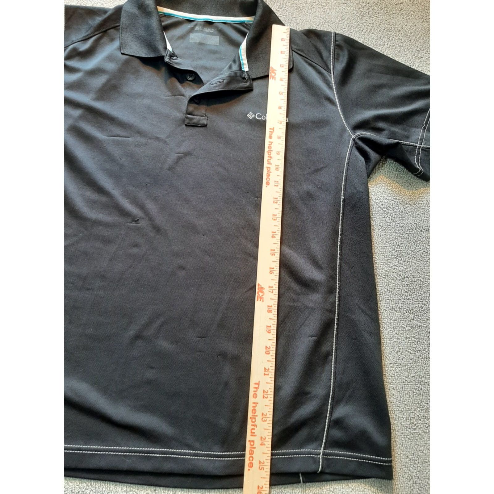 Vintage Columbia Mens Large L Black short sleeve shirt Size US L / EU 52-54 / 3 - 4 Thumbnail
