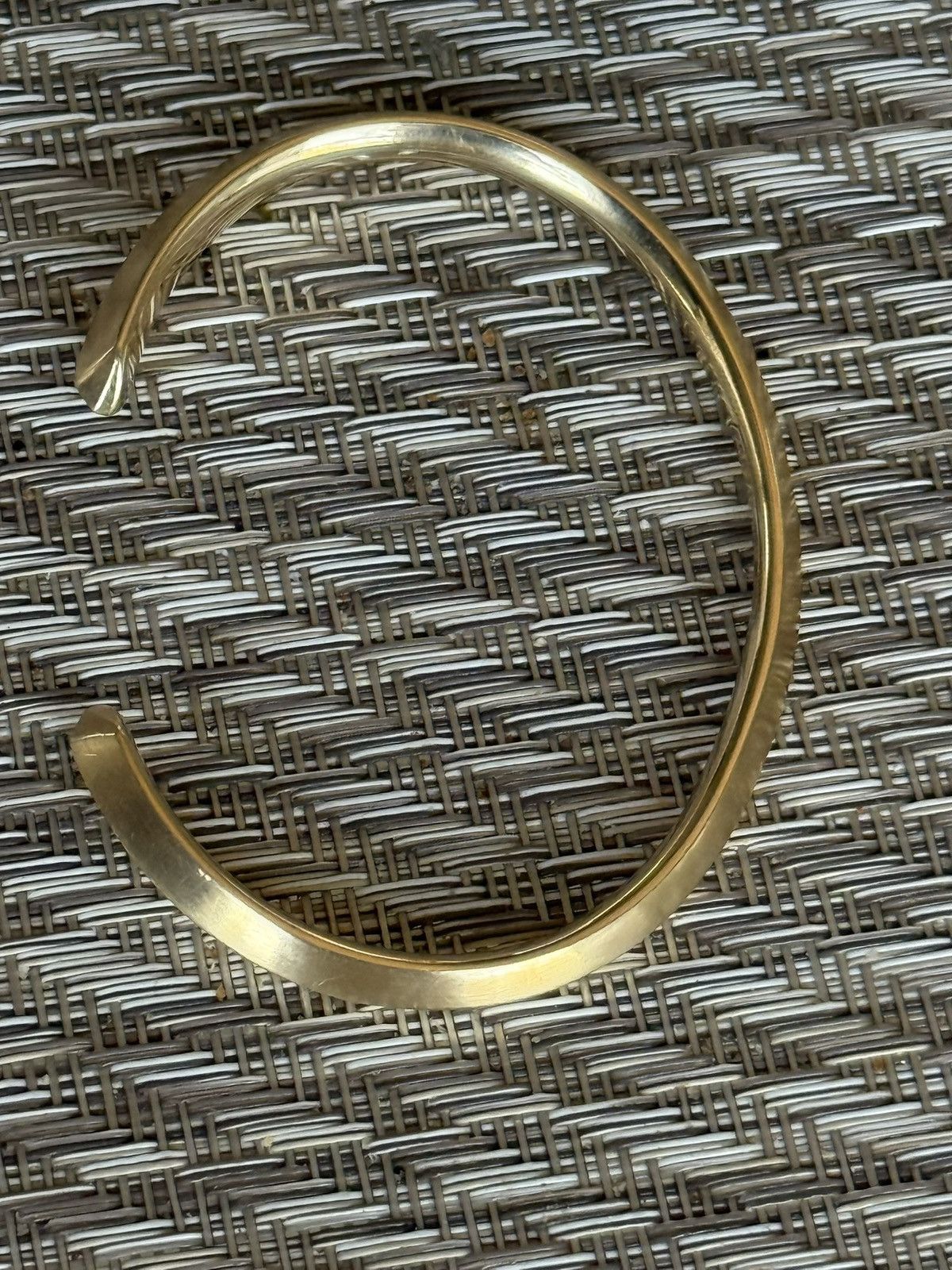 David Yurman Rare David Yurman Roman Cuff Bracelet Bangle 18K Solid Gold Size ONE SIZE - 6 Thumbnail