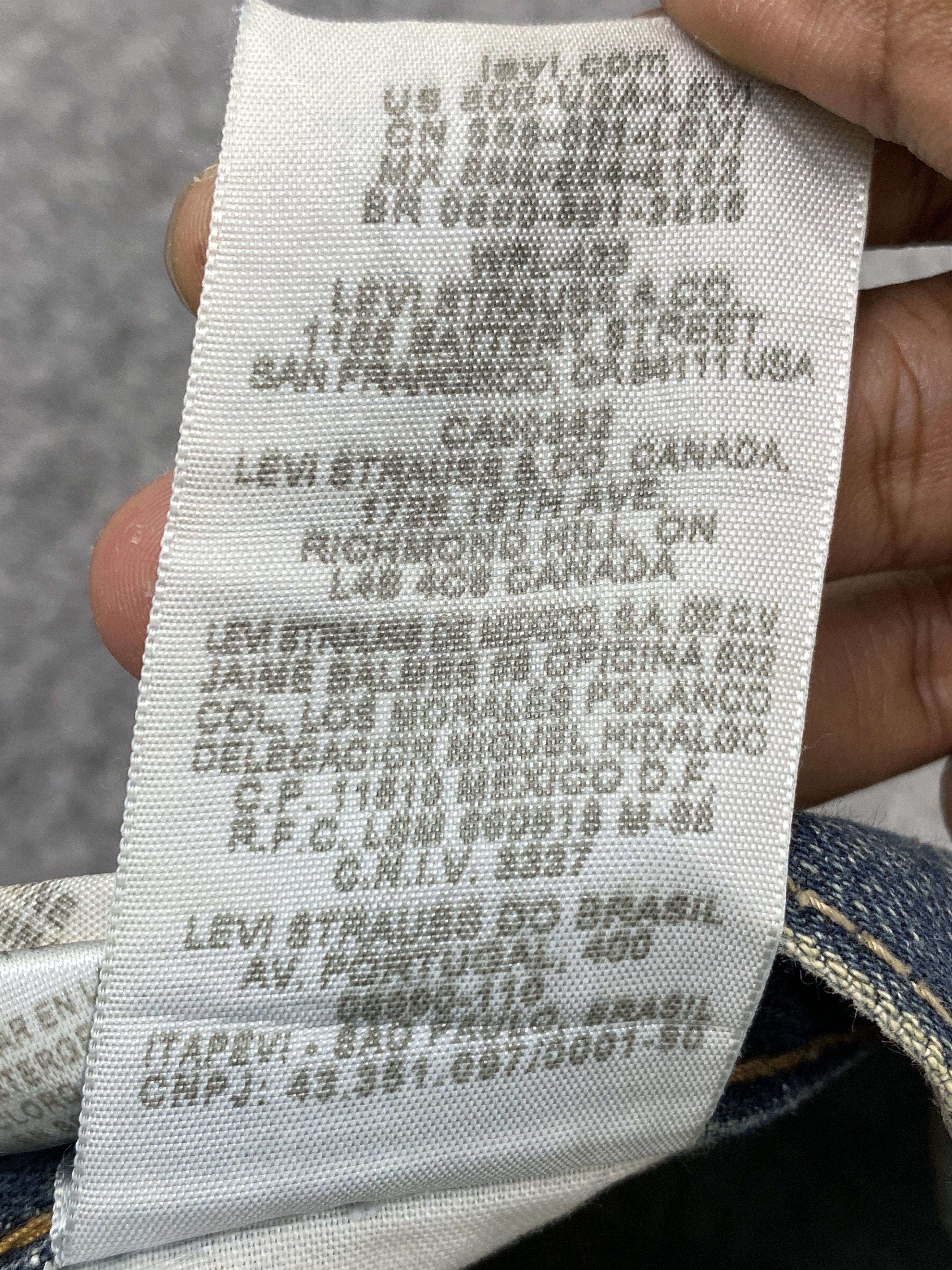 Levi's Vintage Levis 505 Rusty Jeans DP2335 Size US 34 / EU 50 - 9 Thumbnail