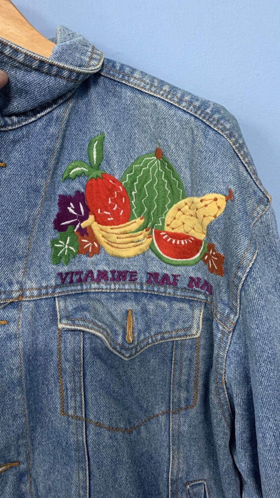 Designer × Japanese Brand NAF NAF DENIM JACKET Size US M / EU 48-50 / 2 - 8 Thumbnail