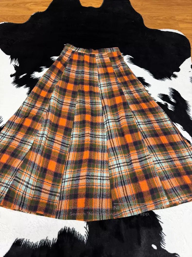 Comme des Garcons Comme Des Garcons size M Checked Skirt Size 22" - 5 Thumbnail