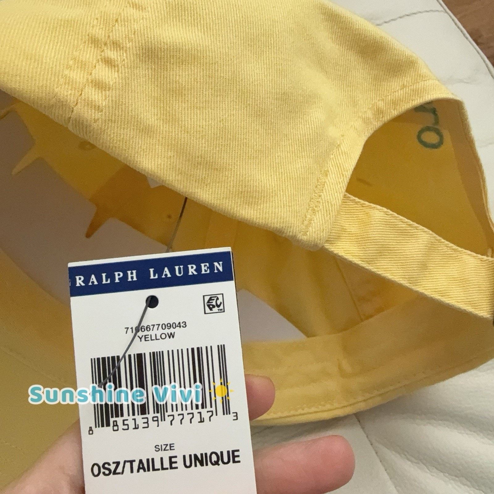 Polo Ralph Lauren NWT Polo Ralph Lauren Unisex Blue Pony Logo Baseball Cap Hat Size ONE SIZE - 4 Thumbnail