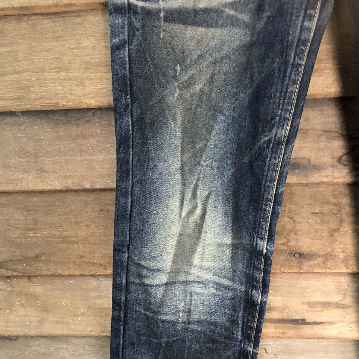 Japanese Brand HotchKiss Blue Denim Jeans Pants #7383 Size 26" / US 2 / IT 38 - 9 Thumbnail