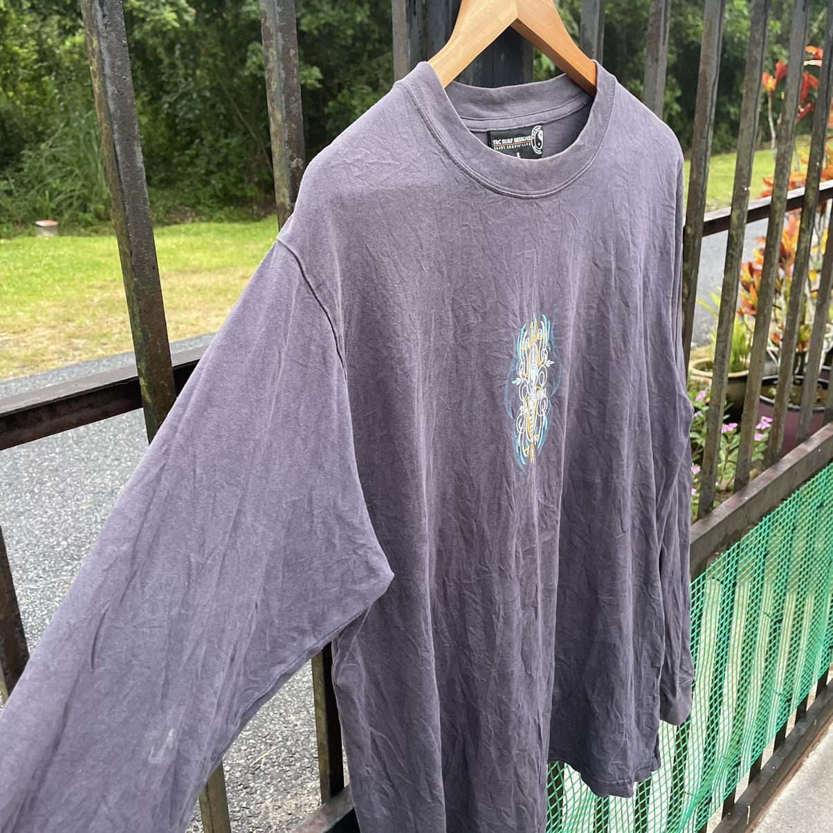 Vintage 🔥Vintage Hawaiin T&C Surf Big Logo Surfing Tee Size US XL / EU 56 / 4 - 7 Thumbnail