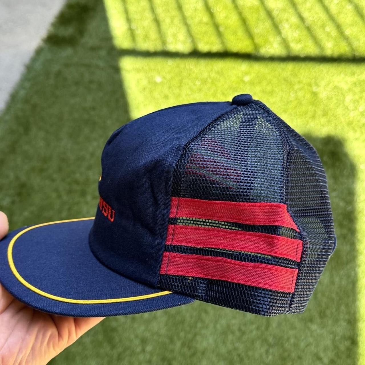 Other Vintage 90s Komatsu navy blue trucker hat Size ONE SIZE - 5 Thumbnail