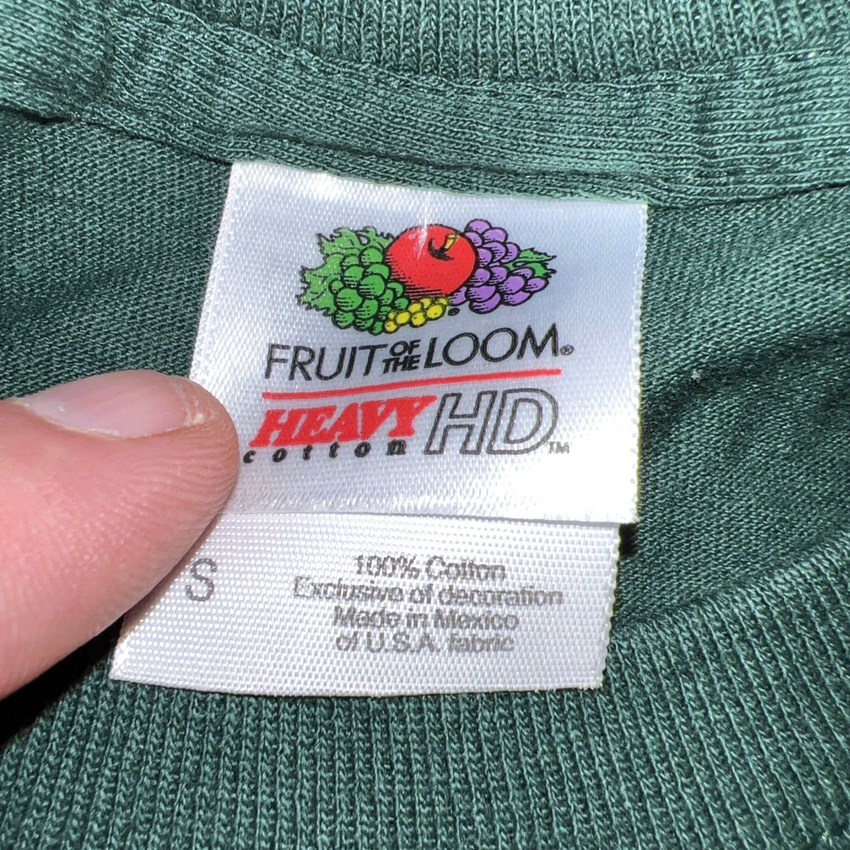 Hanes Hanes Shirt Crew Neck Short Sleeve Green Cotton Logo Deerfield Academy Elite Private Prep School Adult Small Men’s Shirt Size US S / EU 44-46 / 1 - 3 Thumbnail