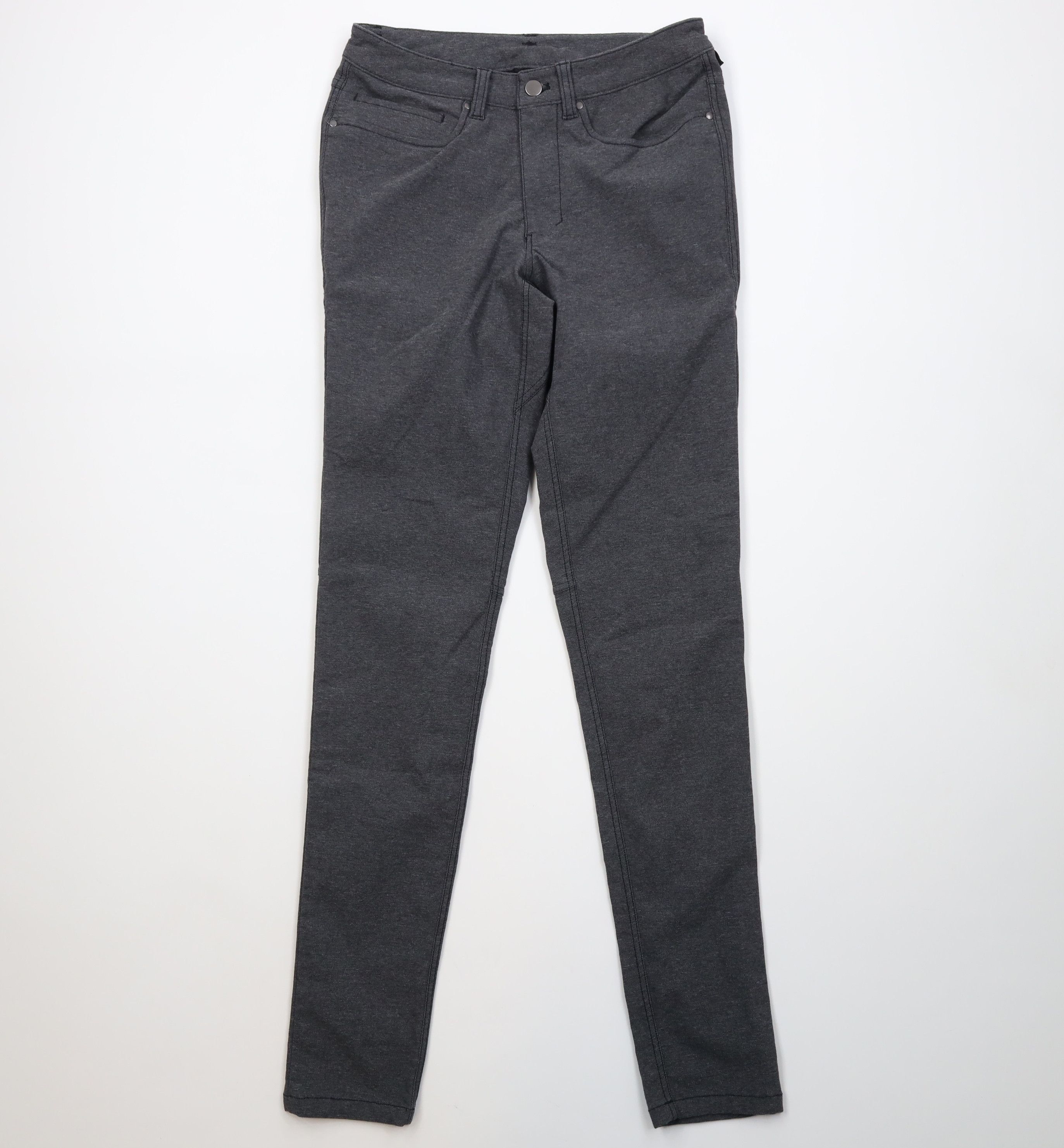 Lululemon Lululemon Skinny Leg Knit Chino Pants Trousers Gray Size 28" / US 6 / IT 42 - 1 Thumbnail