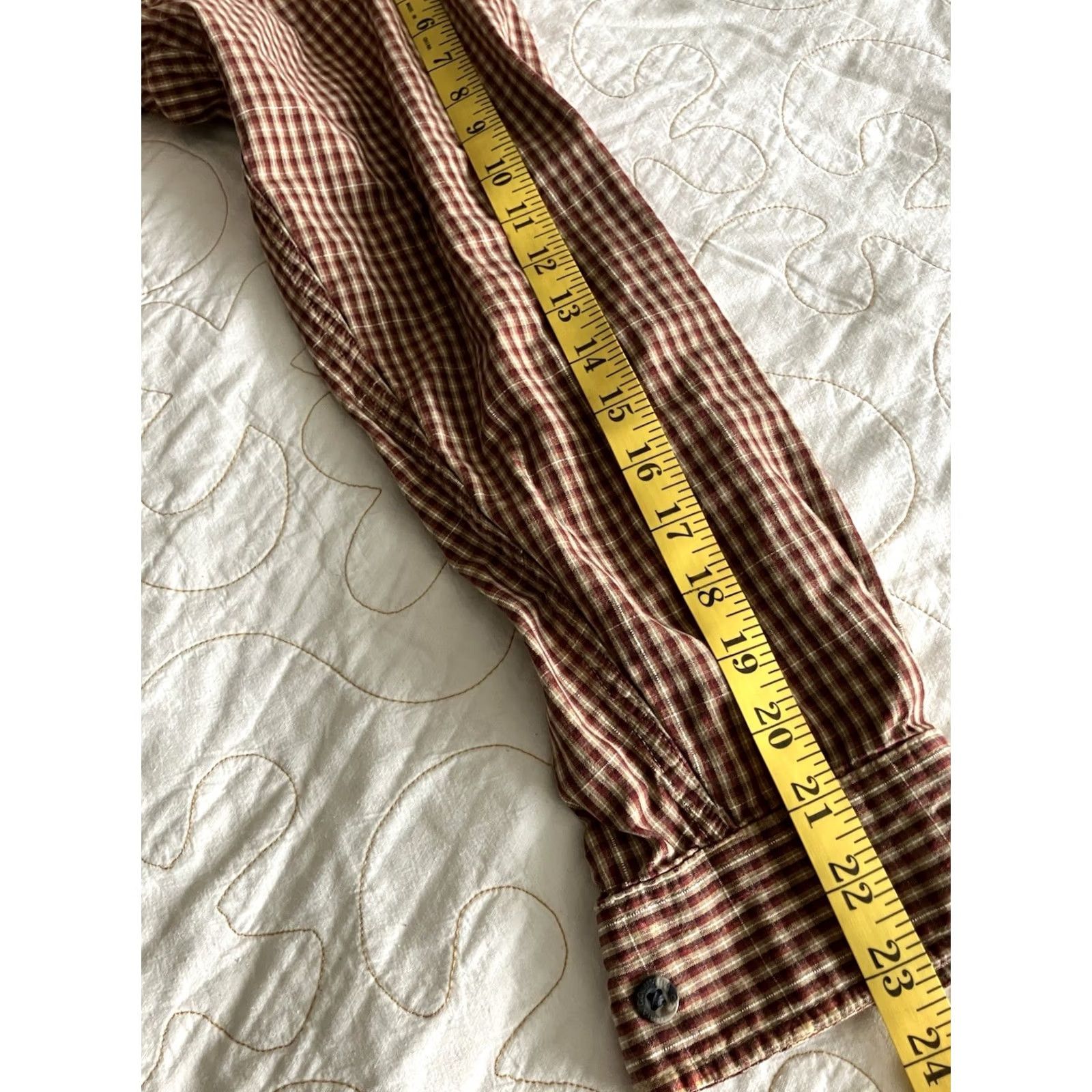 Vintage Columbia Shirt Mens Medium Red Plaid Button-Down Long Sleeve Cotton Pocket Shirt Size US M / EU 48-50 / 2 - 8 Thumbnail