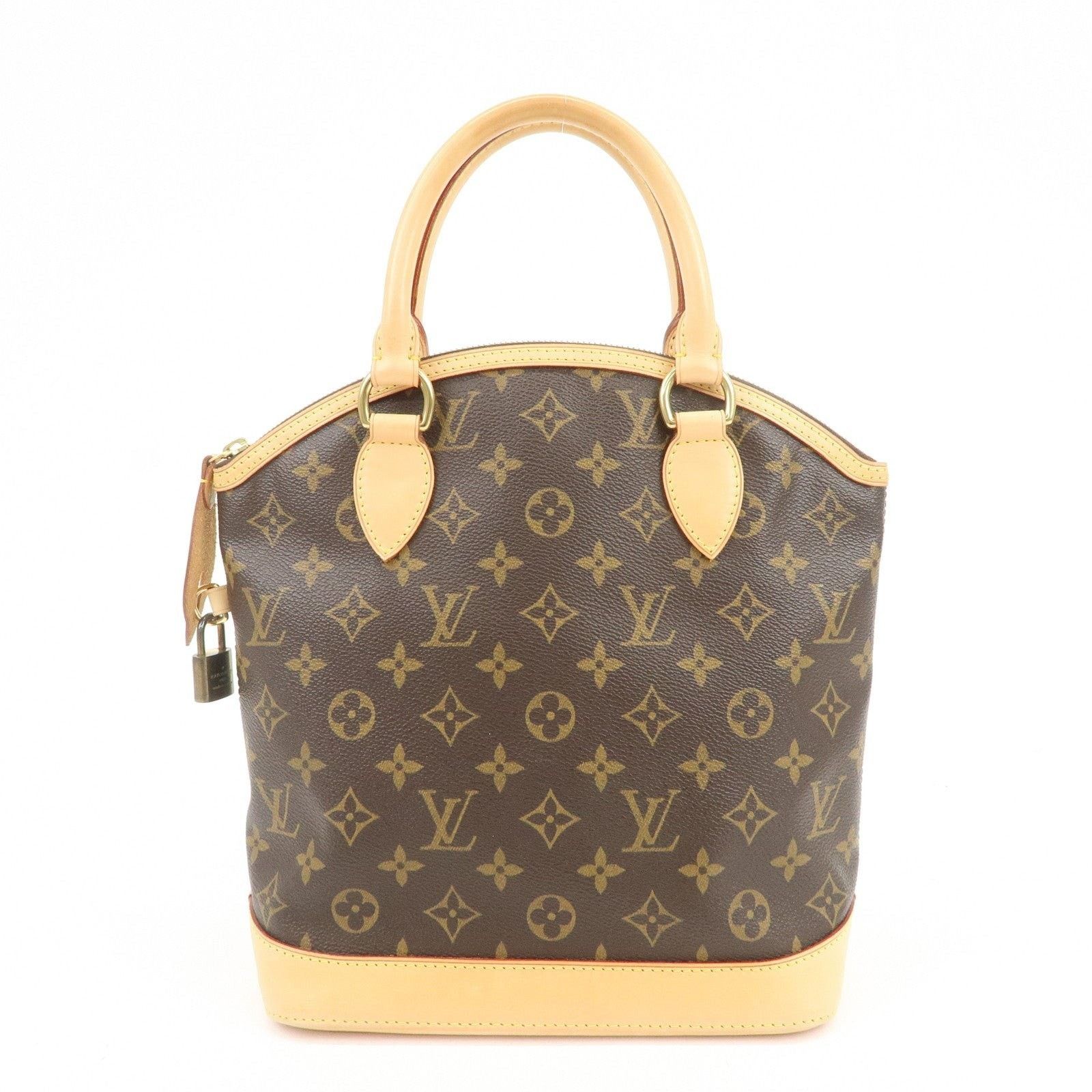 Louis Vuitton Louis Vuitton Monogram Lockit Satchel Brown Size ONE SIZE - 2 Thumbnail