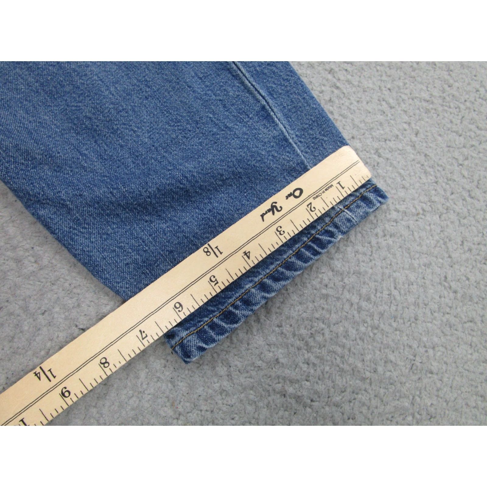 Everlane Everlane Jeans Womens 28 Blue The Summer Slouch High Rise Straight Distressed Size 28" / US 6 / IT 42 - 7 Thumbnail