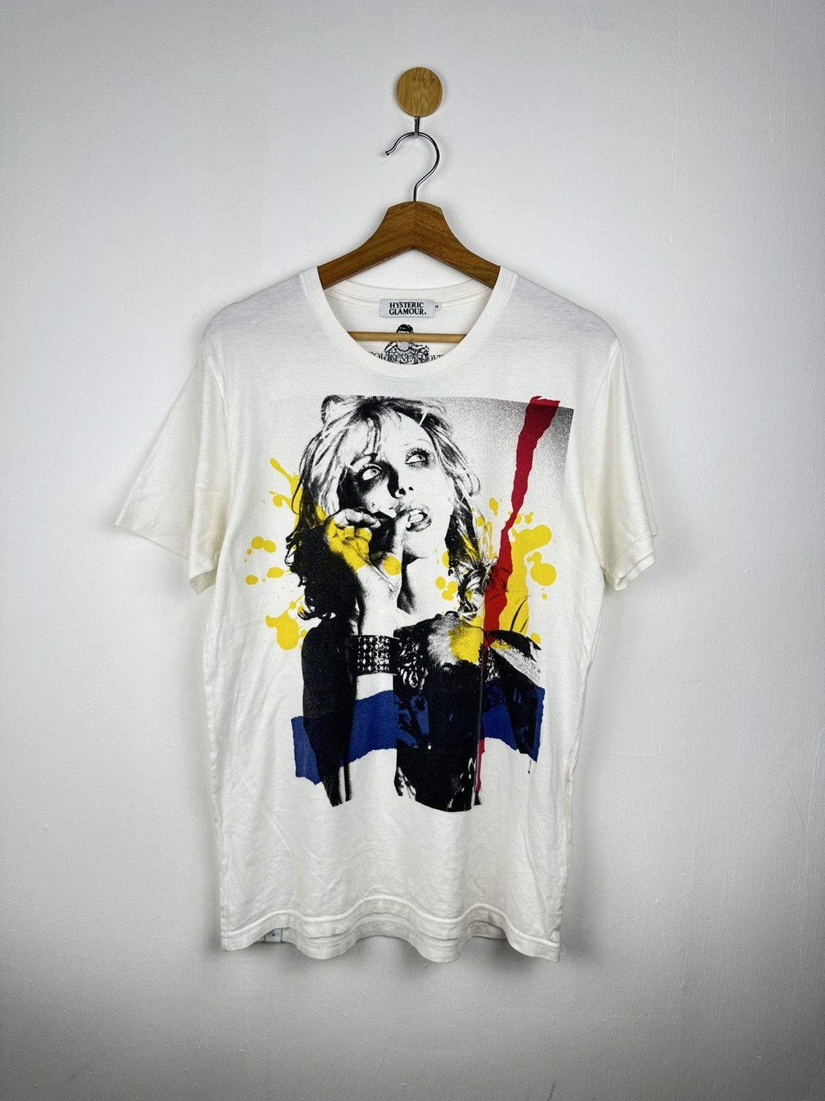 Hysteric Glamour HYSTERIC GLAMOUR dirty blonde courtney love tee