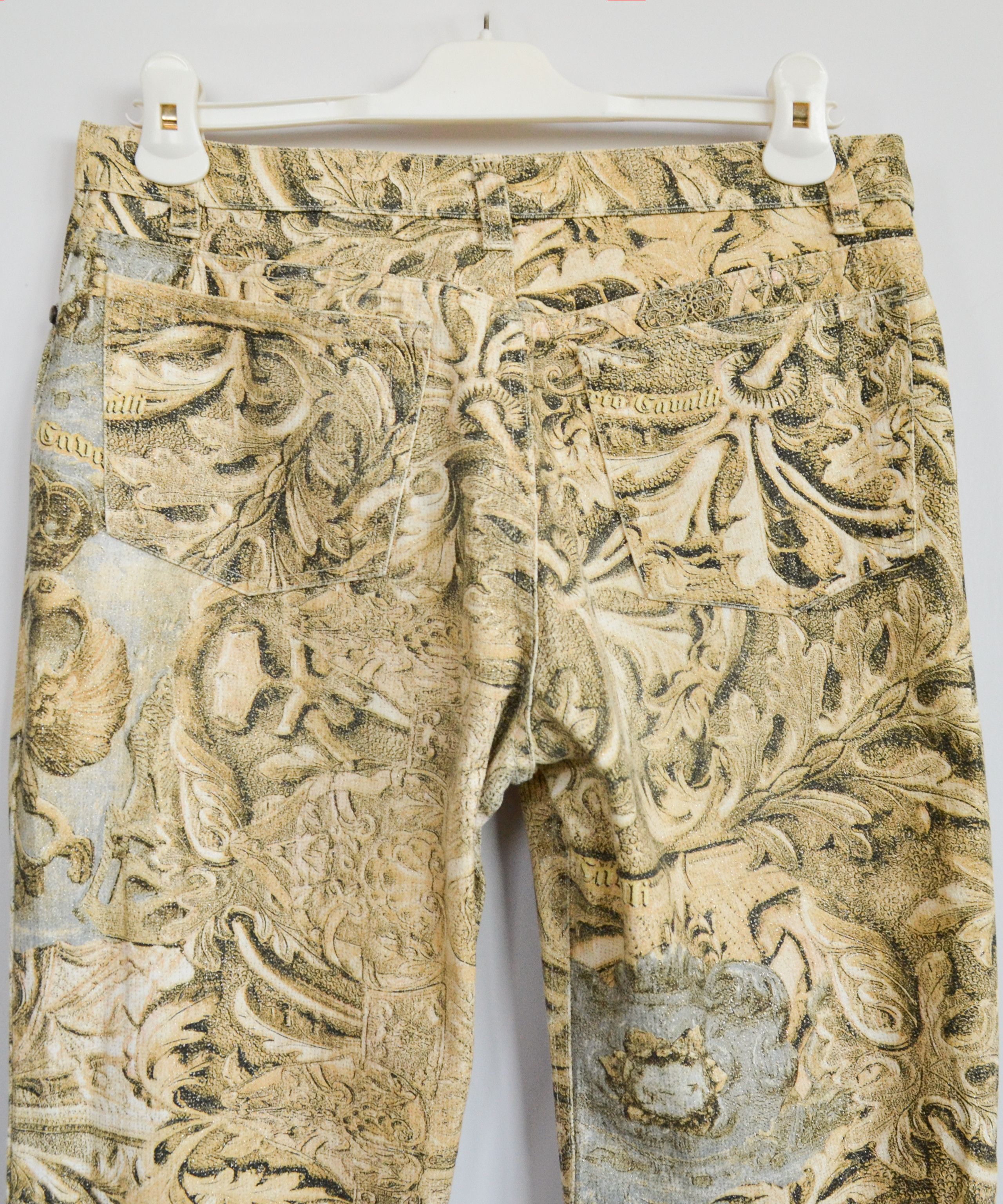 Roberto Cavalli Roberto Cavalli Jeans Pants Renaissance Print Vintage Size US 30 / EU 46 - 5 Thumbnail