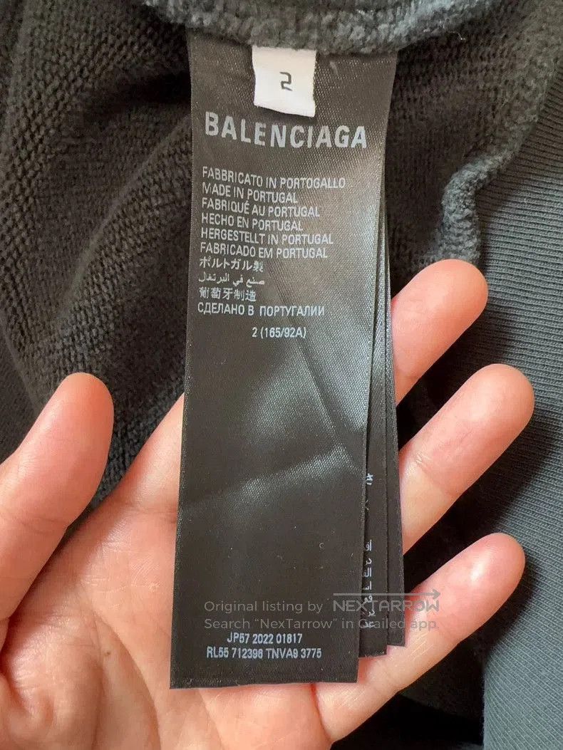 Balenciaga Balenciaga x Adidas Embroidered Logo Hoodie. Size US S / EU 44-46 / 1 - 4 Thumbnail