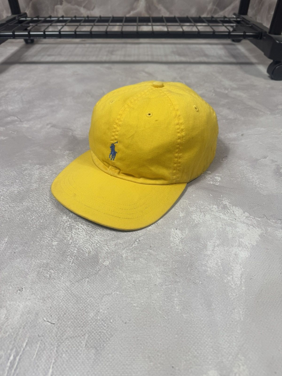 Vintage Vintage Polo Ralph Lauren Distressed Cap Size ONE SIZE - 1 Thumbnail