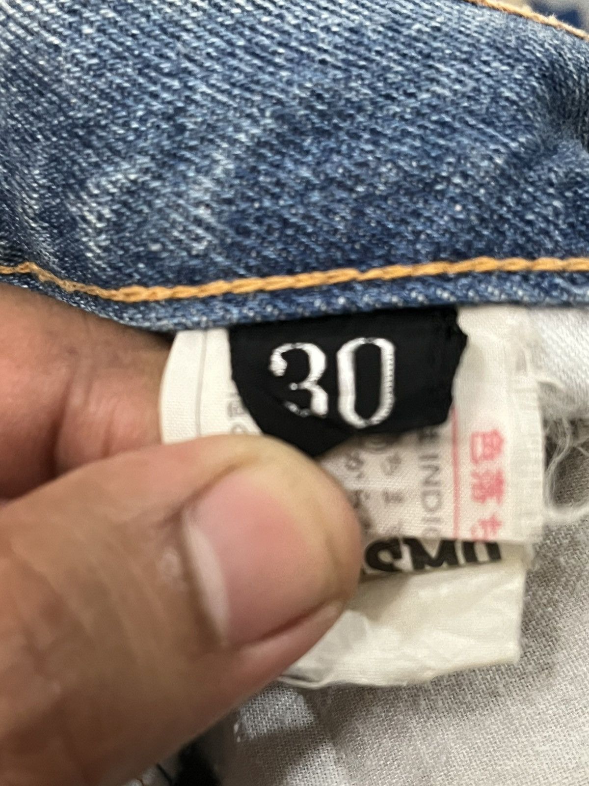 Japanese Brand Vintage Cosmo Straight Cut Denim Size US 29 - 11 Thumbnail