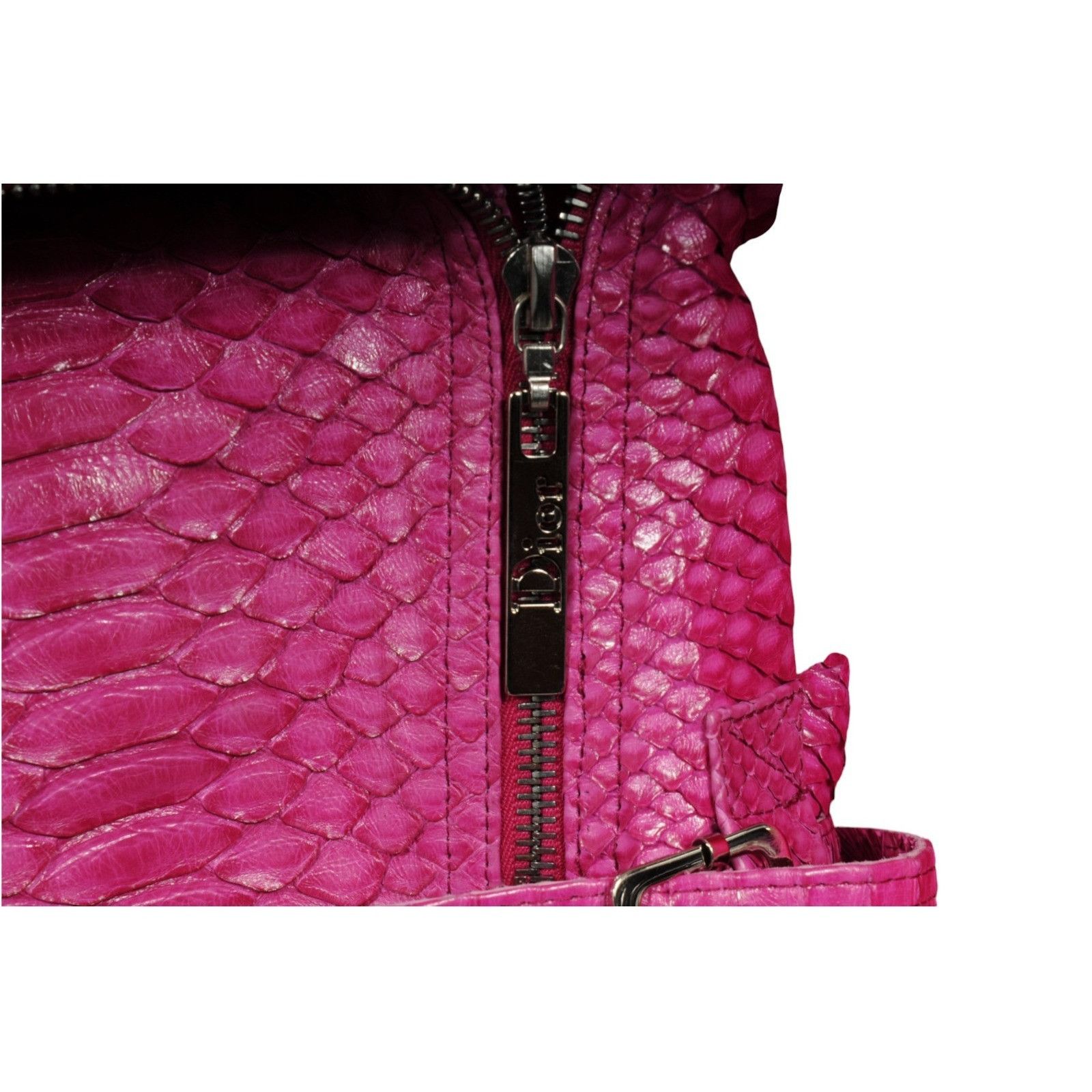 Dior John Galliano Spring 2004 Crop Biker Jacket Size S / US 4 / IT 40 - 6 Thumbnail