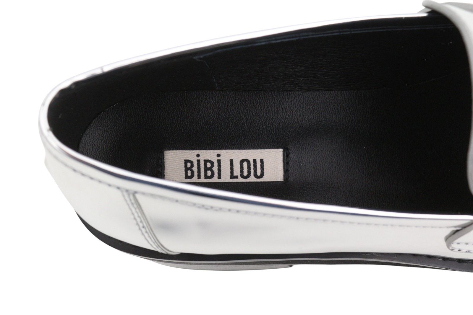 Other BIBI LOU JAYA EU39 Shiny Silver Leather Chunky 87554 Size US 8 / IT 38 - 10 Thumbnail