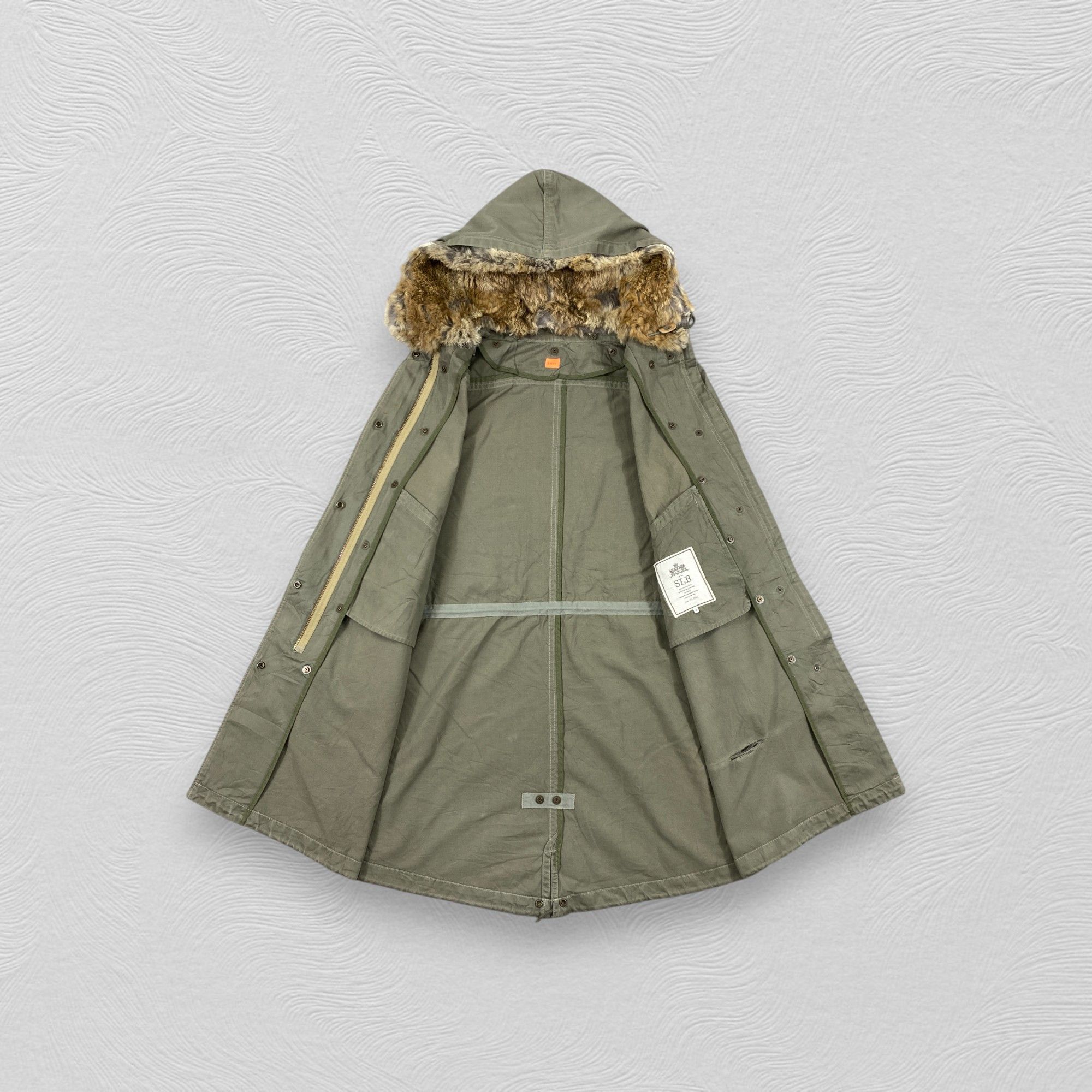 Japanese Brand Vintage Japanese Brand SLB Heavy Coat Parka Jacket -J303 Size US S / EU 44-46 / 1 - 4 Thumbnail