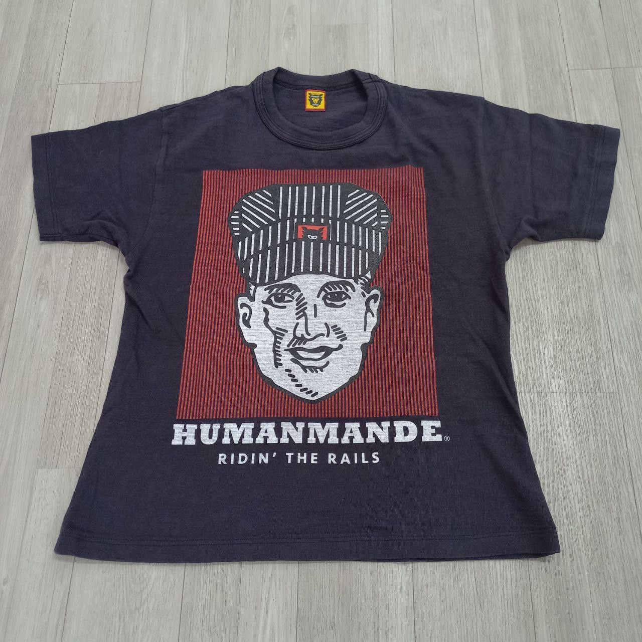 Human Made × Nigo HUMAN MADE Ridin' the Rail T-shirt Size US S / EU 44-46 / 1 - 3 Thumbnail