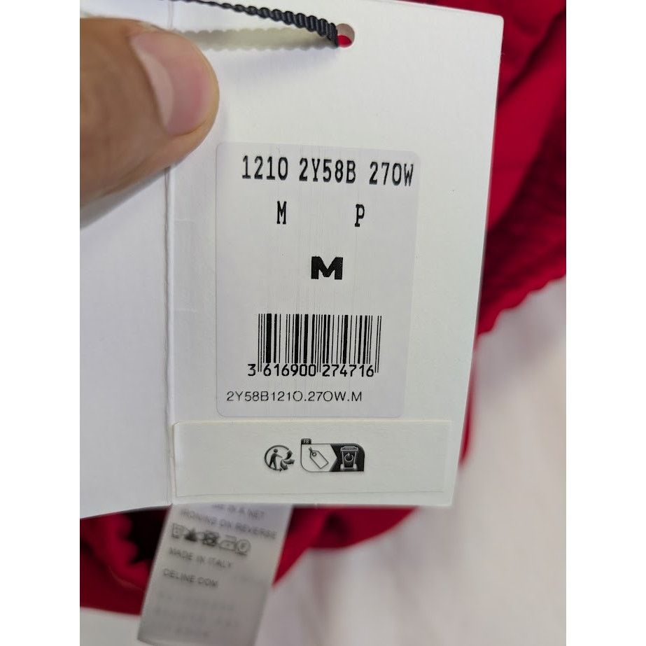 Celine o1rshd1 Zip Hoodie in Red Size US M / EU 48-50 / 2 - 15 Thumbnail