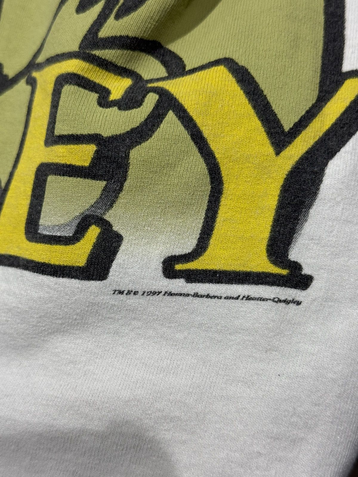 Vintage Vintage t shirt muttley 1997 Size US L / EU 52-54 / 3 - 3 Thumbnail