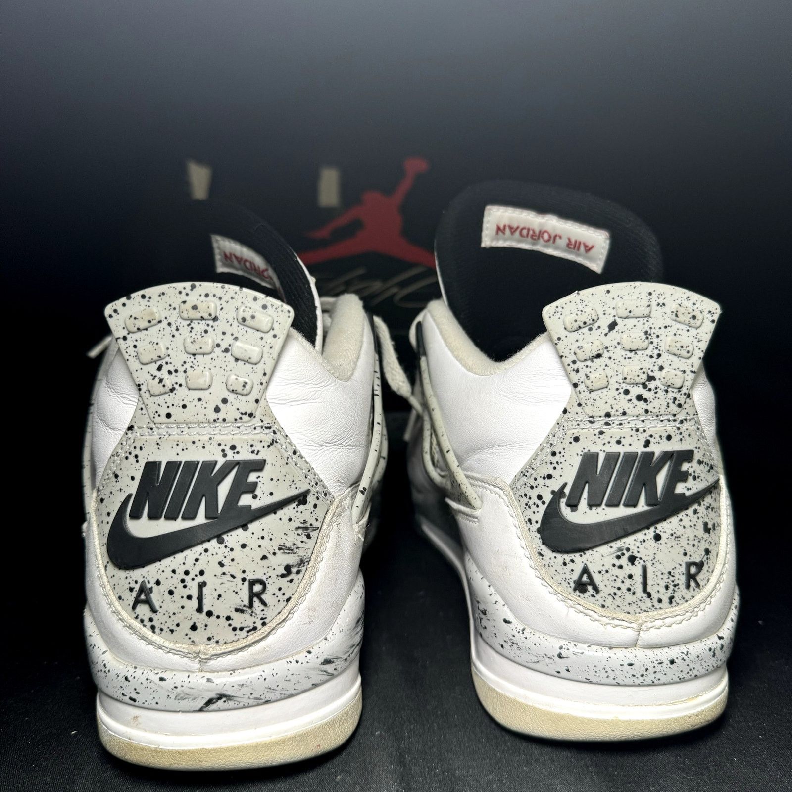 Jordan Brand × Nike Size 9.5 - Nike Air Jordan 4 Retro OG White Cement 2016 Size US 9.5 / EU 42-43 - 5 Thumbnail