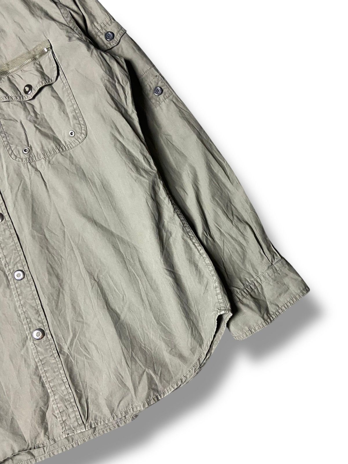 Japanese Brand C.D.X Brand Military Style Button Up Shirts (170) Size US L / EU 52-54 / 3 - 3 Thumbnail